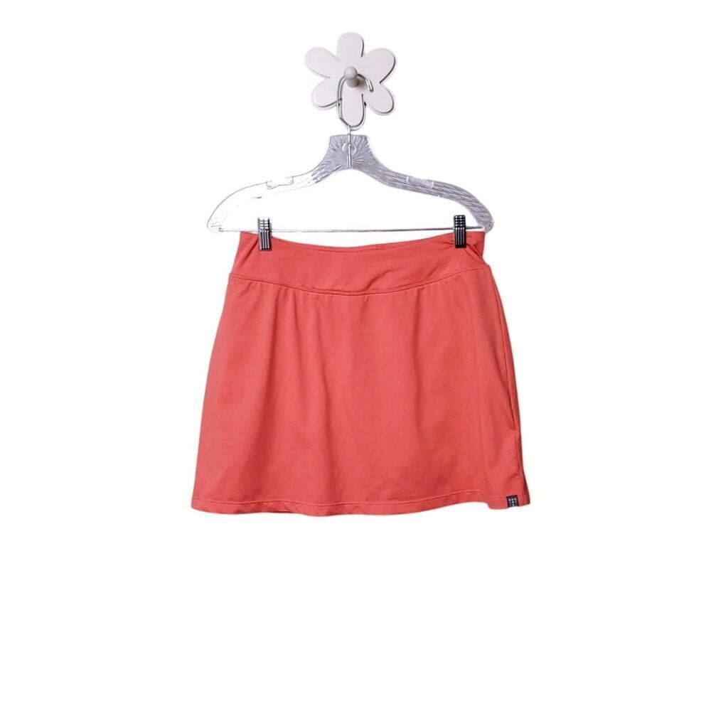 TITLE NINE Neon Buttah Athletic Skorts Skirt Sz M